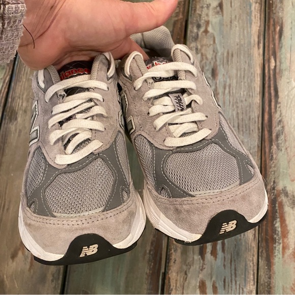 🚫SOLD🚫New Balance 990GL3 Womens Gray Running Sneakers Tennis Shoes Size 5 - Picture 8 of 12